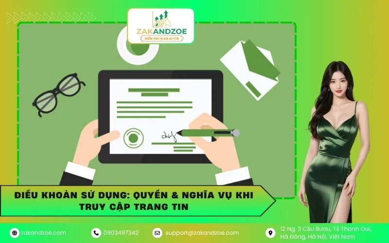 Điều Khoản Sử Dụng: Quyền & Nghĩa Vụ Khi Truy Cập Trang Tin