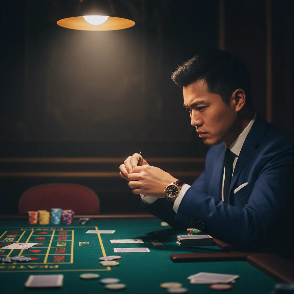 Ví dụ về cầu bệt Baccarat