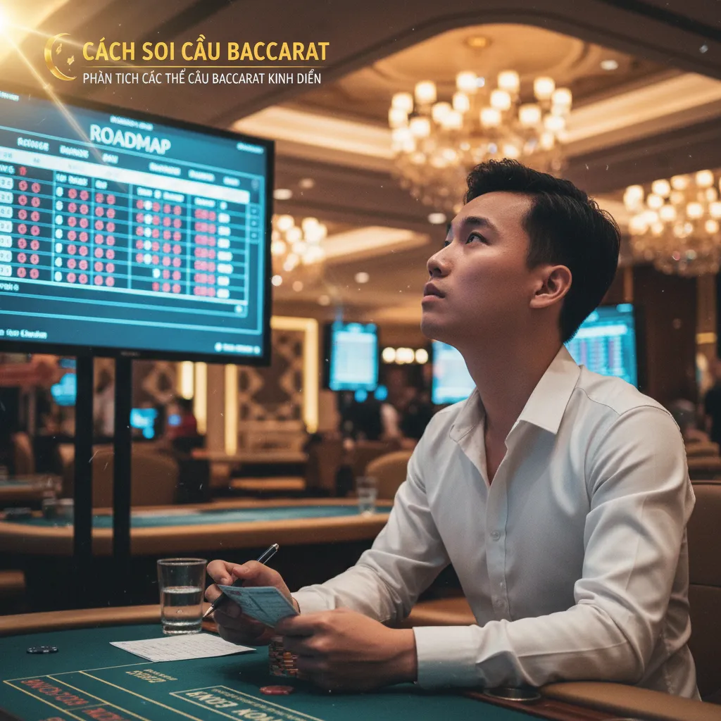 Ví dụ về cầu 1-1 Baccarat