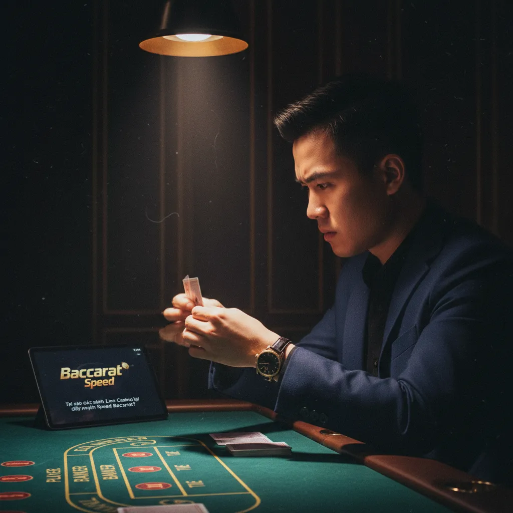 Giao diện hiện đại của bàn Speed Baccarat từ Pragmatic Play
