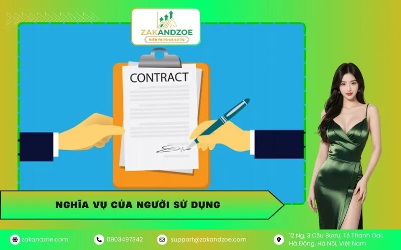 Nghĩa Vụ của Người Sử Dụng